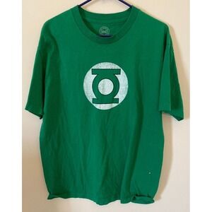 GREEN LANTERN DC Comics Originals Green Graphic T-shirt‎ Size L